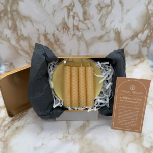 Mindfulness Ritual Beeswax Candle Set