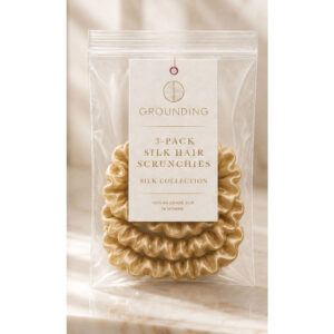 RMTH Silk Hair Scrunchies (Pack of 3 Small)